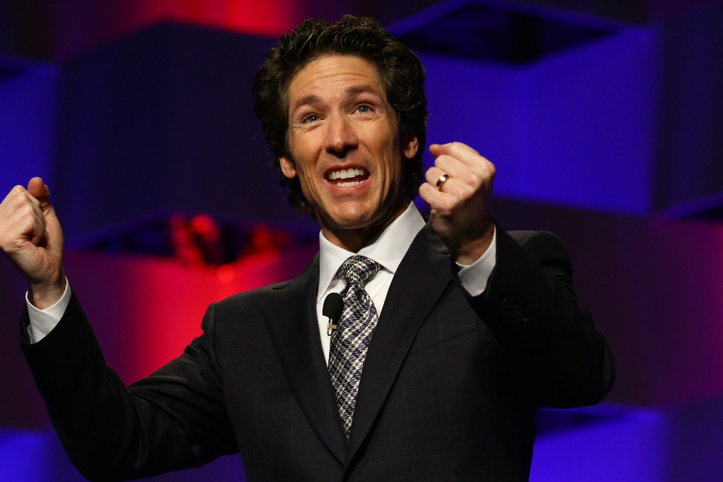 Photo of minister, Joel Osteen.